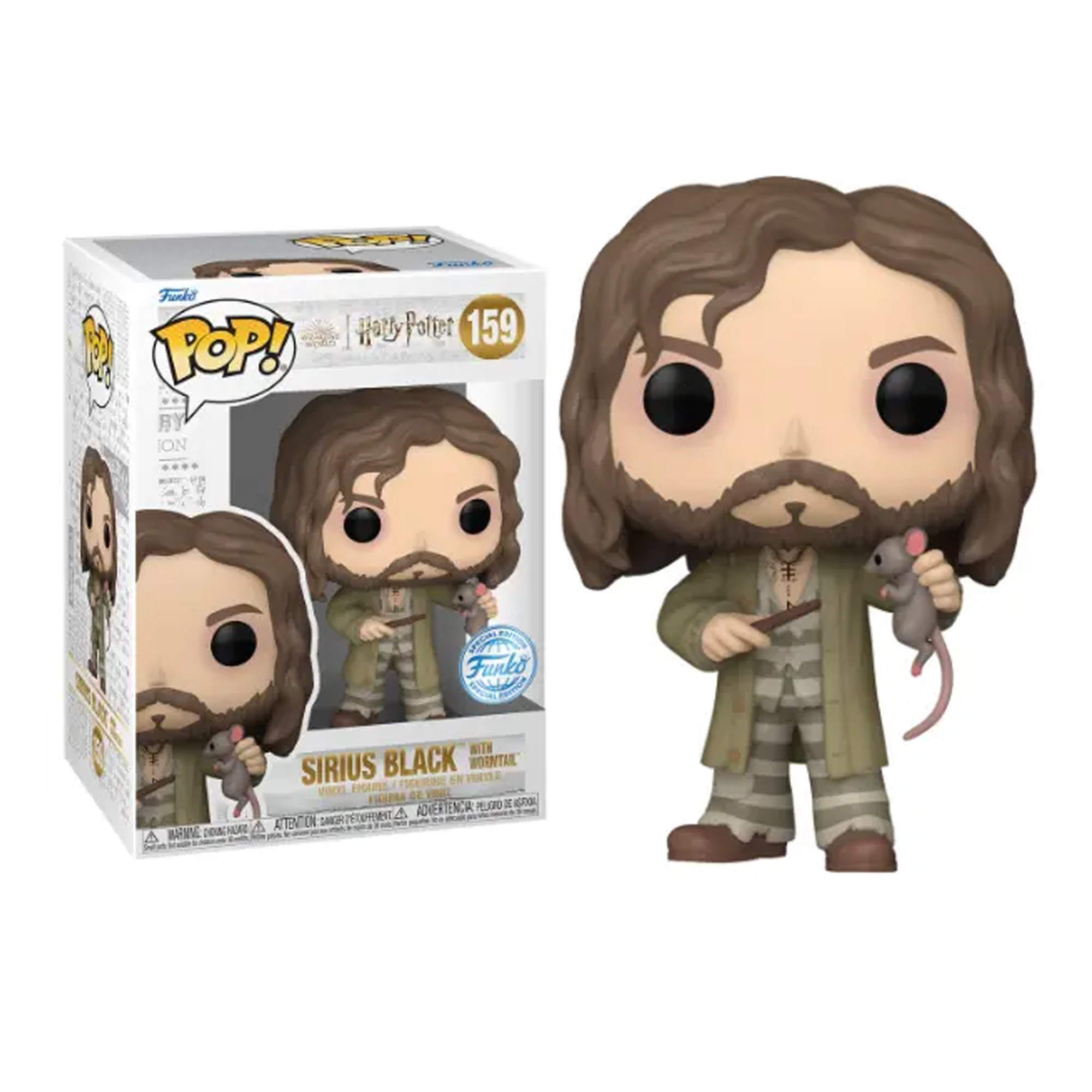 Funko POP! Sirius Black with Wormtail 159 (Special Edition) - Harry Potter  | Der Krämer